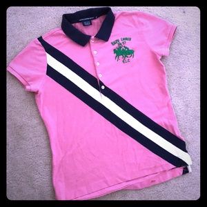 Pink Ralph Lauren Polo Shirt